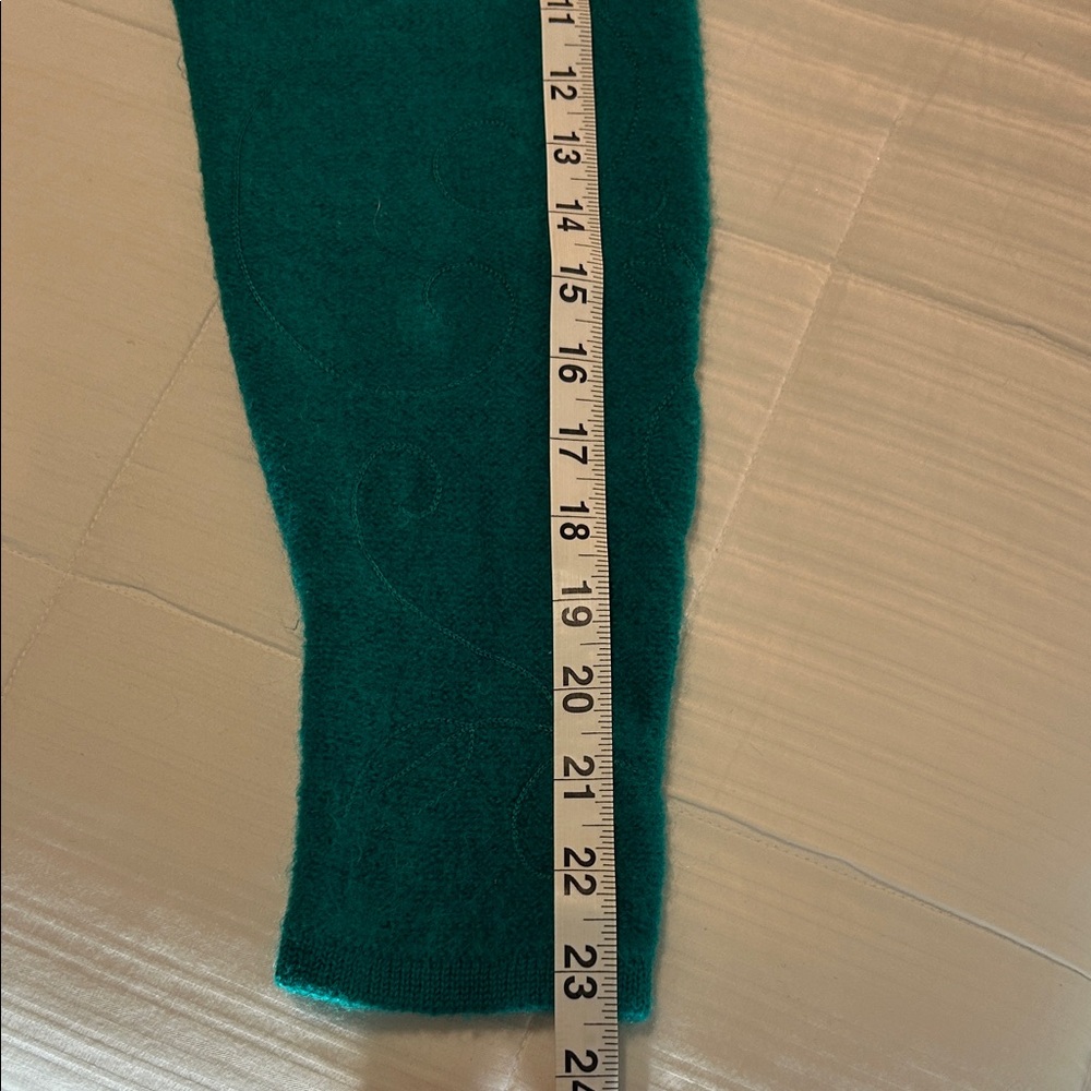 Pendleton Vintage Emerald Green Women's Cardigan Size Small 100% Virgin Wool - Picture 9 of 9